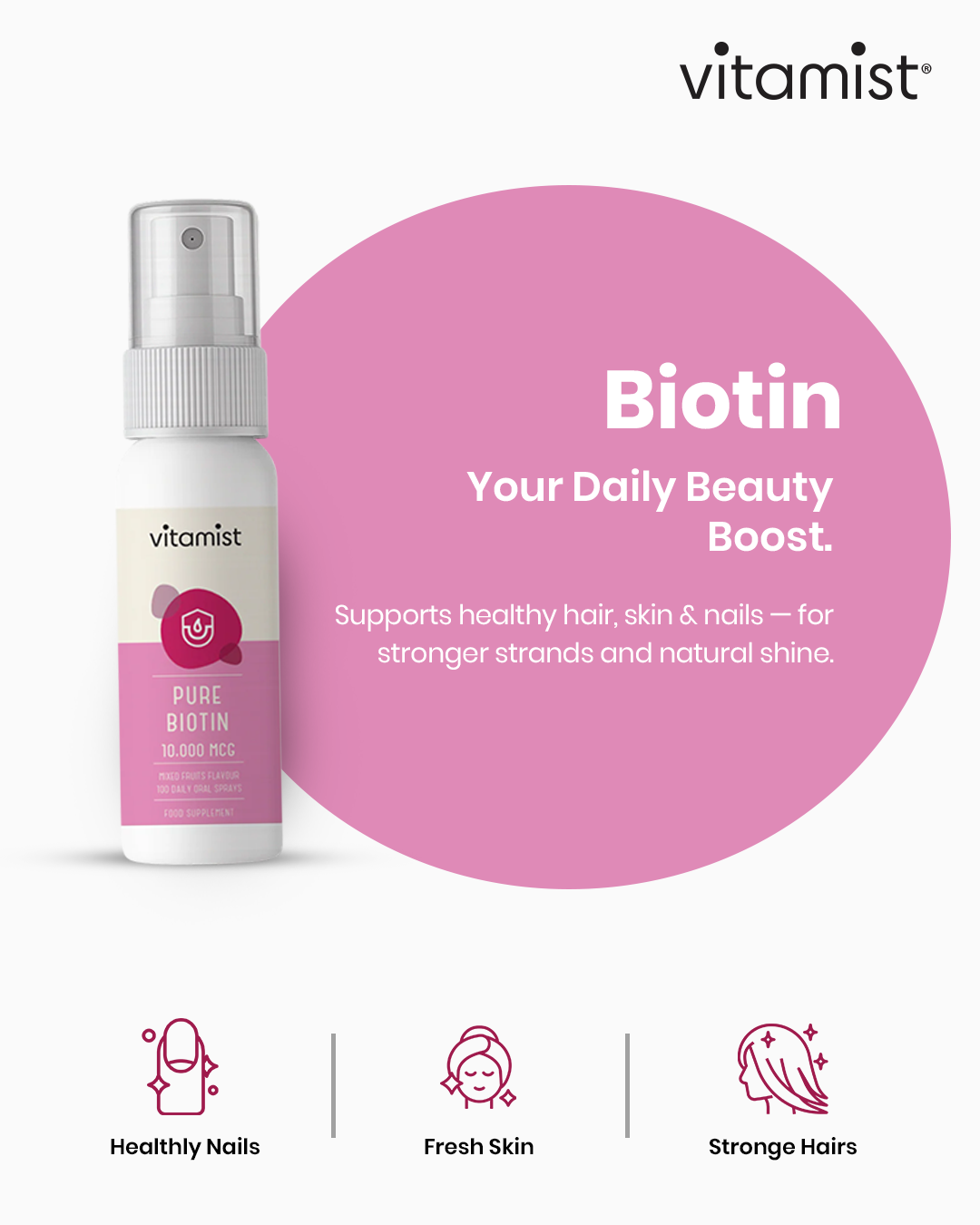 Pure Biotin Oral Spray